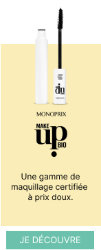Monoprix Make-up Bio - Une gamme de maquillage certifiée à prix doux. - Je découvre