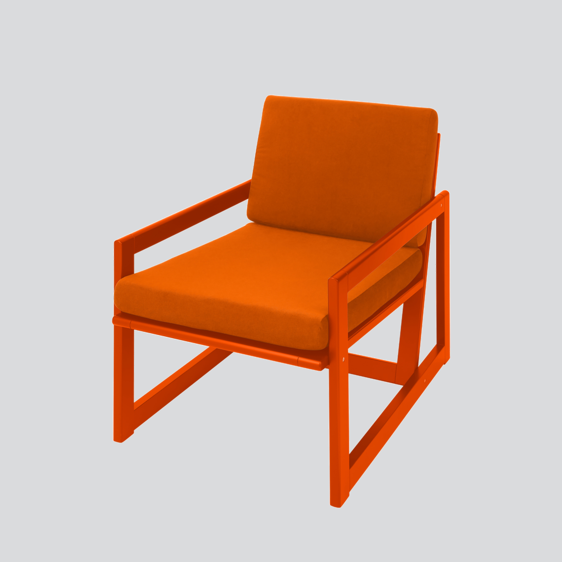 fauteuil-terence-conran-x-monoprix-orange
